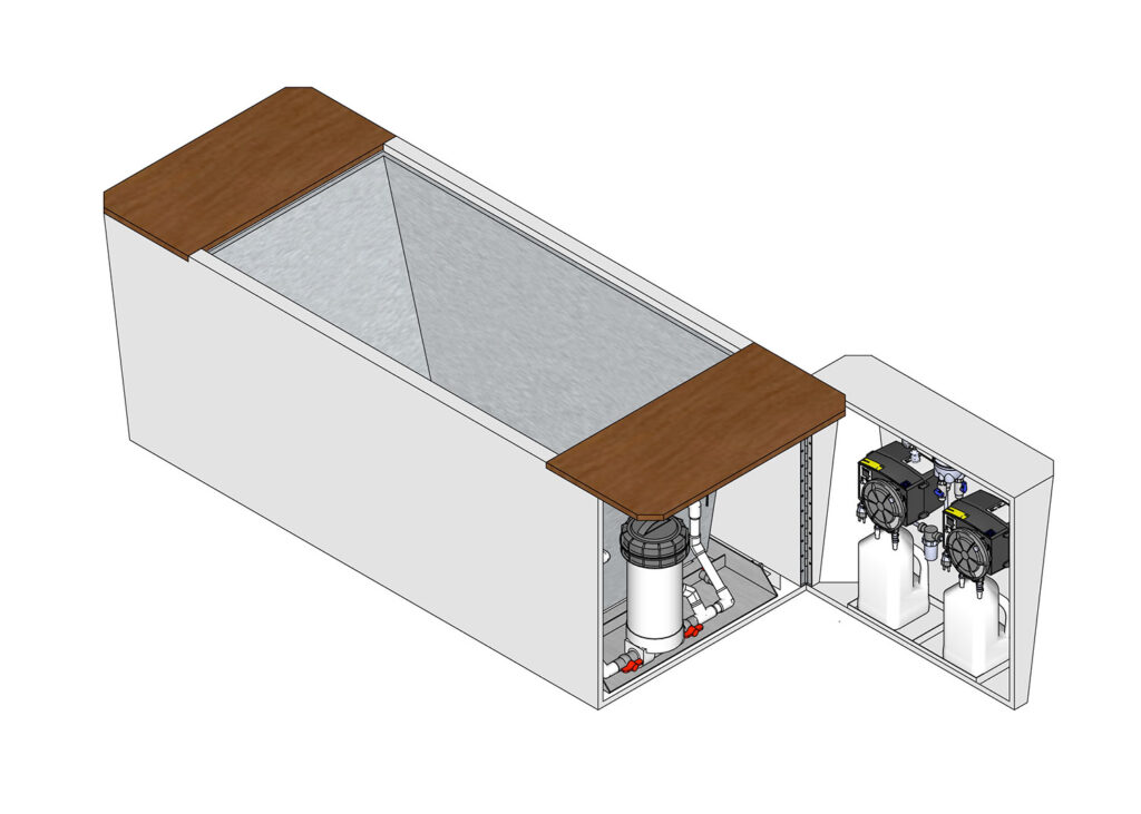 Commercial Cold Plunge Tub by Eureka